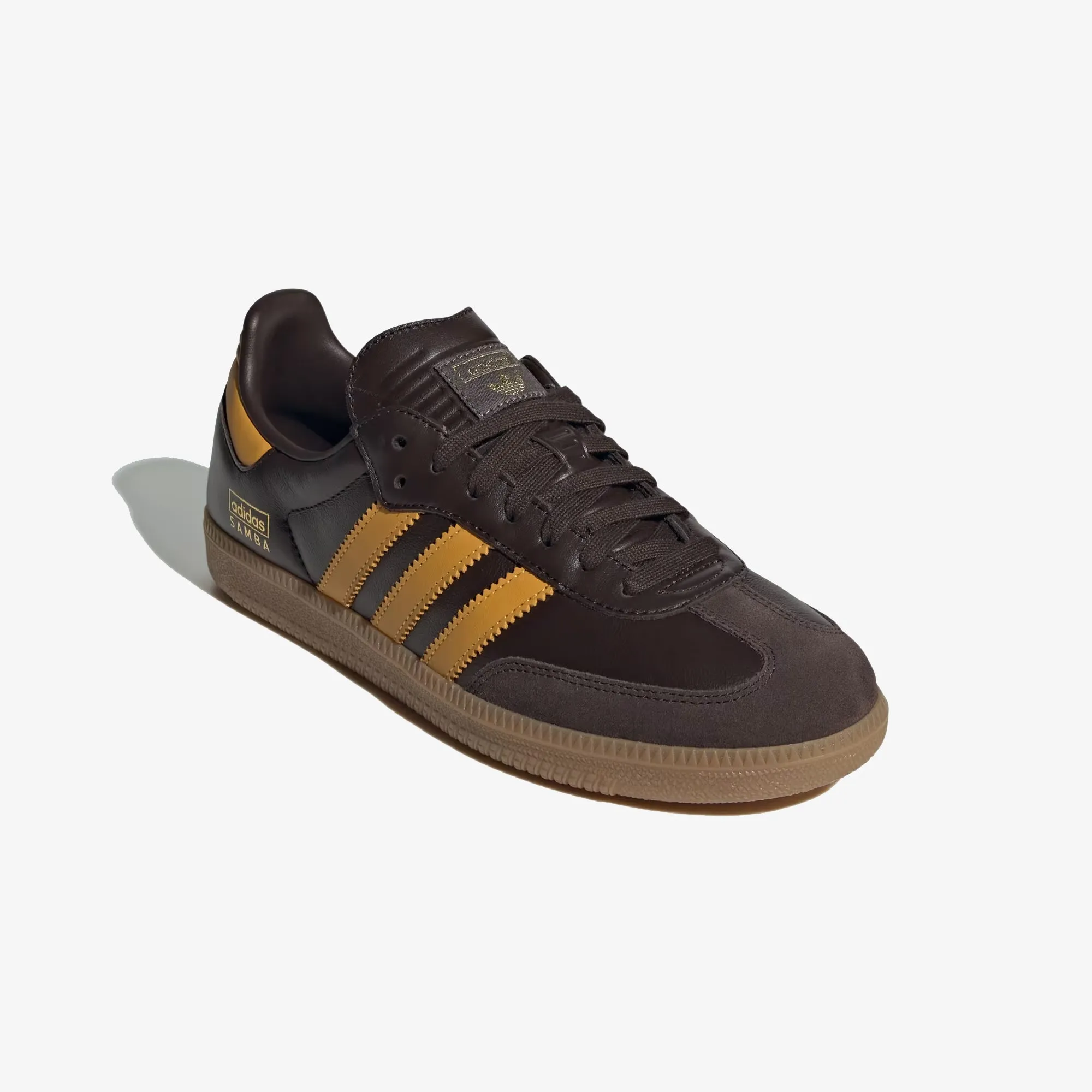 SAMBA OG 'DARK BROWN/PRELOVED YELLOW F23/GUM'