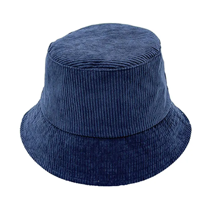 Solid Corduroy Bucket Hat