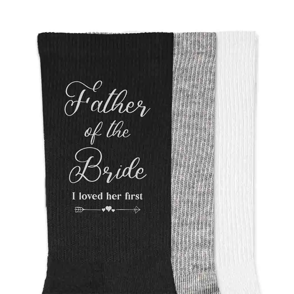 Special Socks for the Father of the Bride