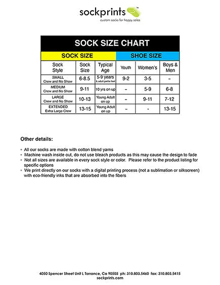 Stick Embie Stick - Lucky Transfer Socks - SG