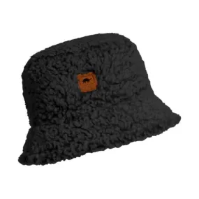 Turtle Fur Lush Bucket Hat - Black