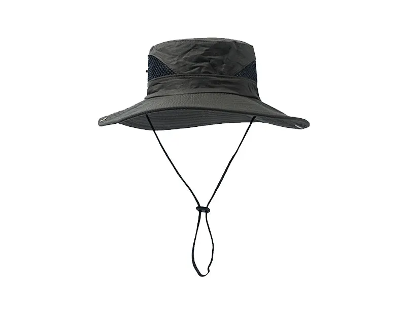 Unisex Wide Brim Quick-Dry UV Protection Sun Fishing Hat