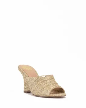 Vince Camuto VILTY STRAW/STRIPE TWO TONE RAFFIA