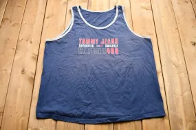 Vintage 1990s Tommy Hilfiger Tank Top / 90s Streetwear / Vintage Athleisure / Brand and Logo / Vintage Sportswear