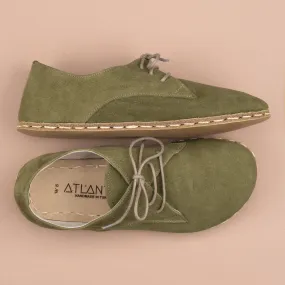 Women's Olive Oxfords